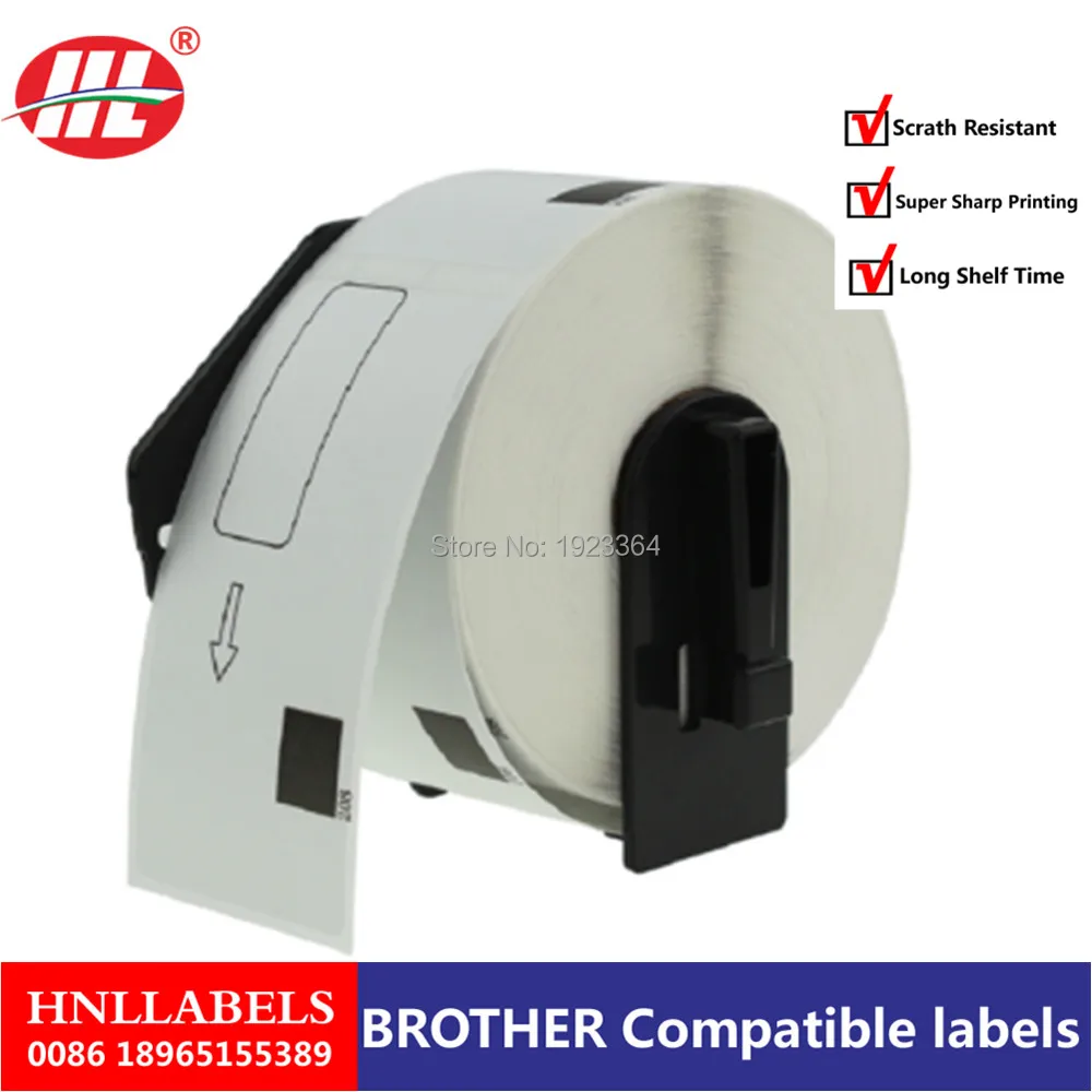 

50X Brother Compatible thermal paper DK-11208 38mm*90mm Label