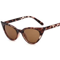 fashion cat eye sunglasses women retro small size cateye sun glasses transparent lens female vintage glasses frame uv400