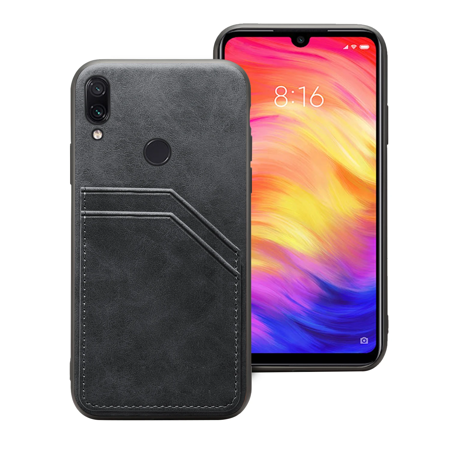 Чехол для Xiaomi Redmi Note 7 силиконовый защитный чехол с задней панелью из мягкого ТПУ
