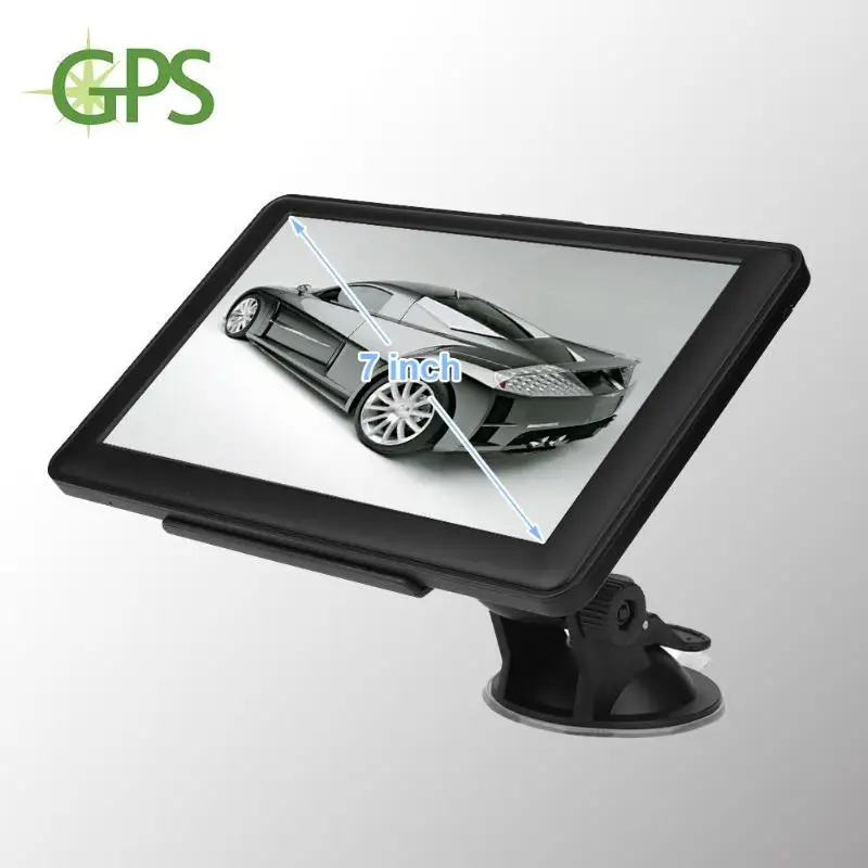 Портативный 7 дюймовый HD Автомобильный GPS навигатор емкостный экран FM 8 ГБ