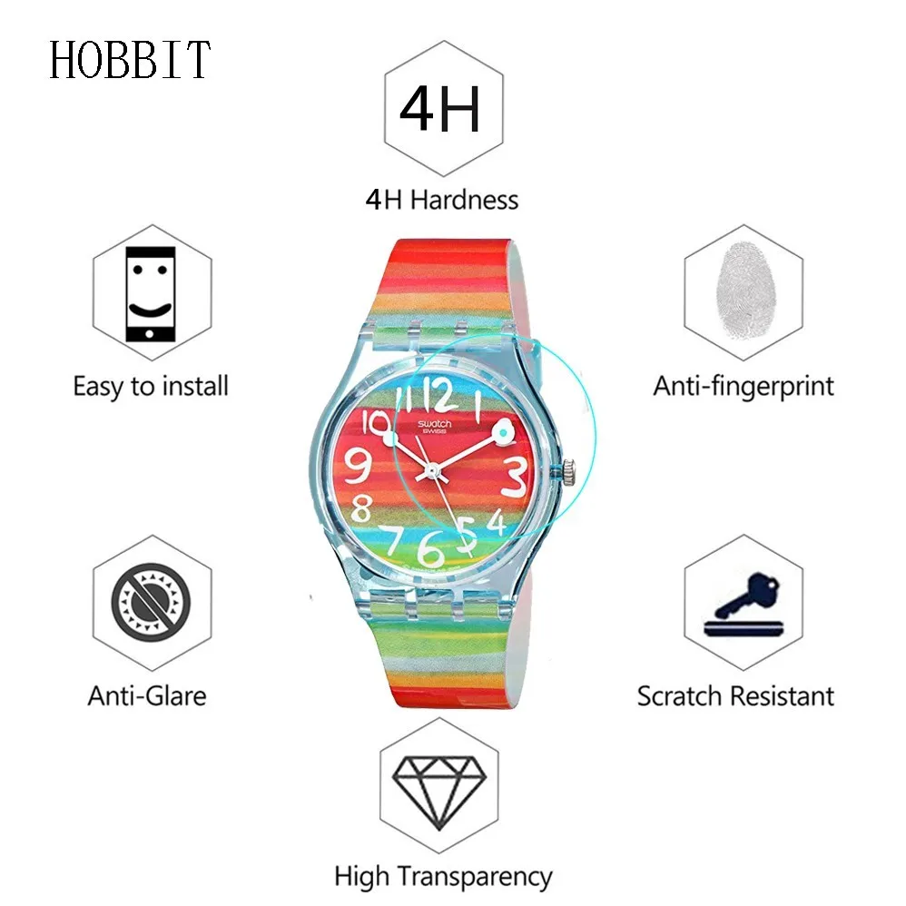 3-Pack Soft TPU Screen Protector for Swatch Women's GS124 SFP115M GB743 GG215 GP140 Watch LD Protection Film image 2