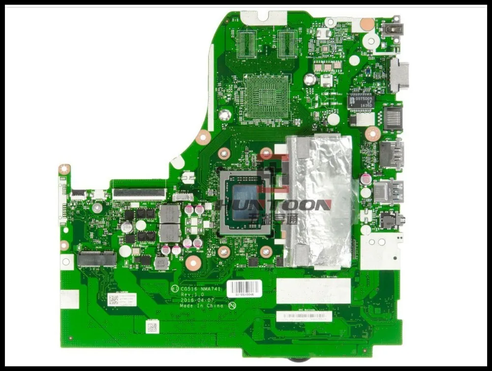 Материнская плата для Lenovo Ideapad 310 15ABR высокое качество CG516 материнская ноутбука AMD