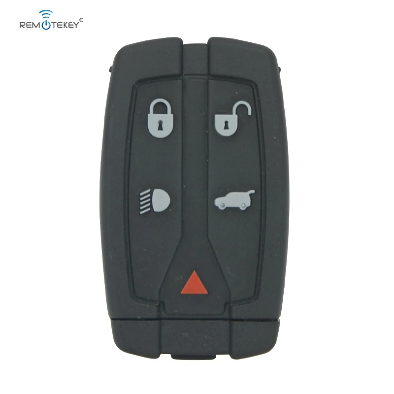 Чехол Remtekey для смарт ключей чехол Landrover LR2 с 4 кнопками и паникой 2008 2009 2010 2011|Ключ от