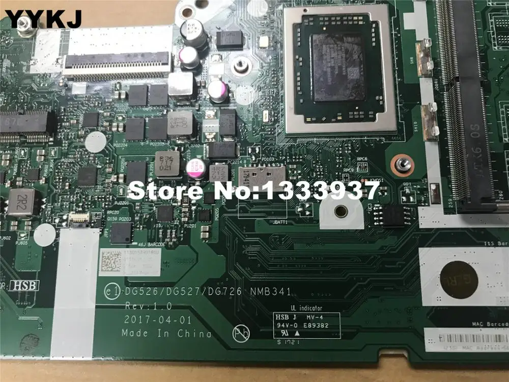 Материнская плата для Lenovo Ideapad 320-15ABR 310-15ABR материнская ноутбука DG526 DG527 DG726 NMB341 |