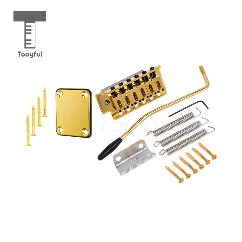 Электрогитары Golden High Quality 6 String с тремоло-Бридж шеей для ST запасные части гитары -