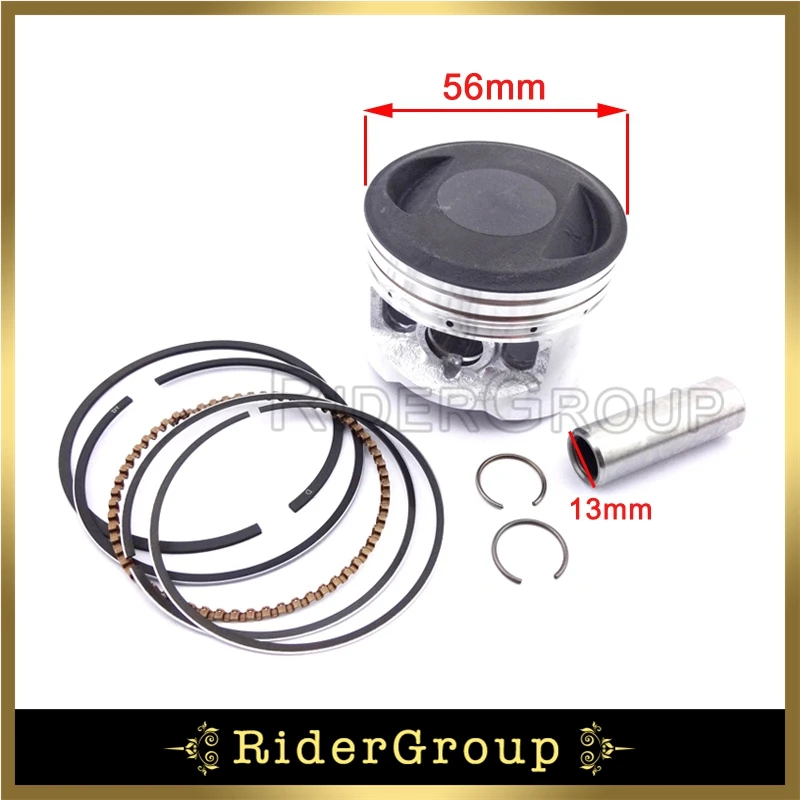 YX140 YX150-5 56 мм Pistion Kit для YX 140cc 150cc двигатель мотоцикла внедорожника мотокросса