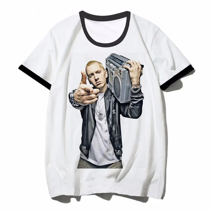 Eminem футболка Bad Meets Evil Rap Rock Мужская футболка Lil Peep 2pac Snoop Dogg футболка с коротким рукавом хип-хоп Футболка оверсайз футболка