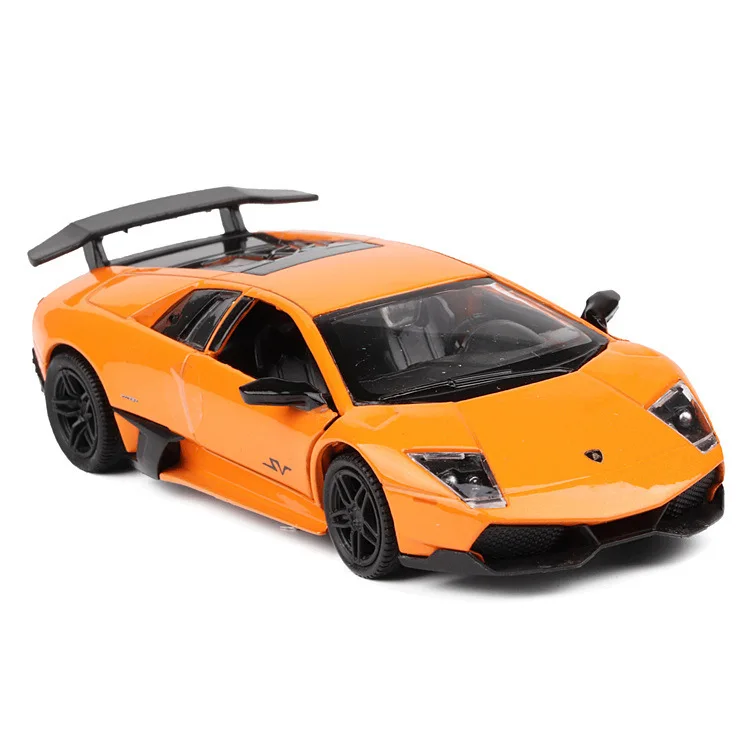 Масштаб 1:36 Murcielago LP670-4 спортивный сплав литье под давлением модель автомобиля