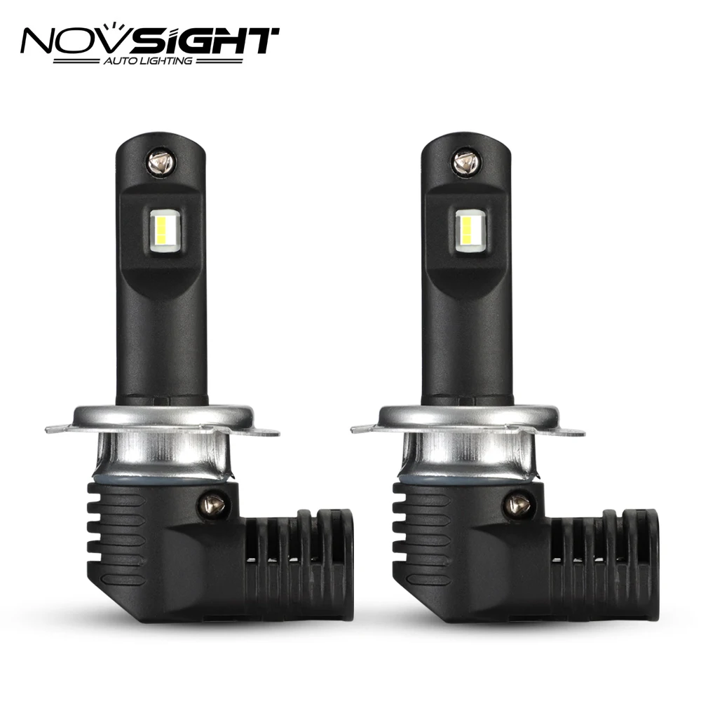 NOVSIGHT Новые поступления автомобильных ламп h11 H7 H4 светодиодный фары 10000LM 6500k H8 H9 9005