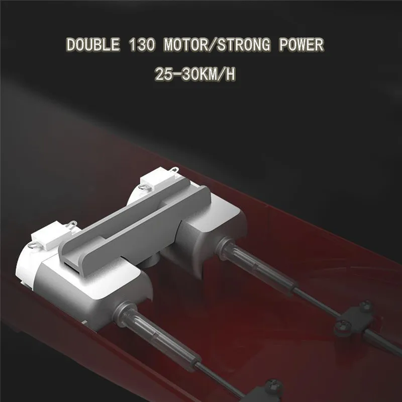 1/250 39 см 2 4G Китайский Морской патруль 3383 RC лодка 25 км/ч двойной мотор детская
