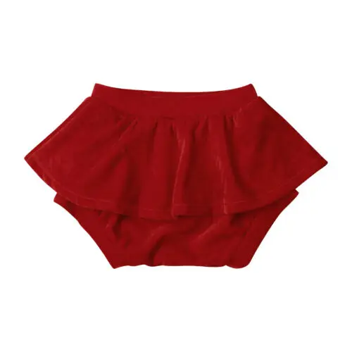 PUDCOCO/модные бархатные трусики для новорожденных девочек летние штаны шаровары