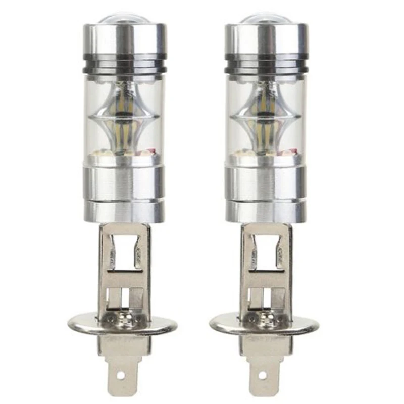 2 шт. 100 Вт светодиодный 20 SMD проектор Противотуманные фары DRL Лампочки HID белые