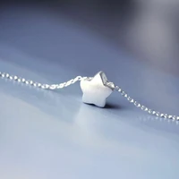 lovely little star pendant charm chain necklace for women choker necklaces best gift