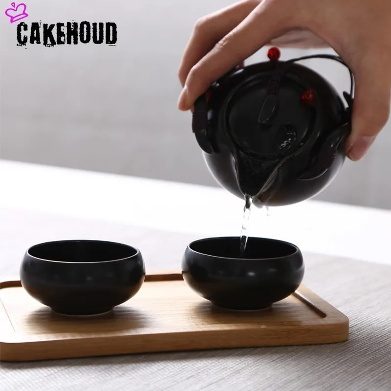 CAKEHOUD портативный дорожный чайный набор Ретро Китайская керамика фарфор ручной