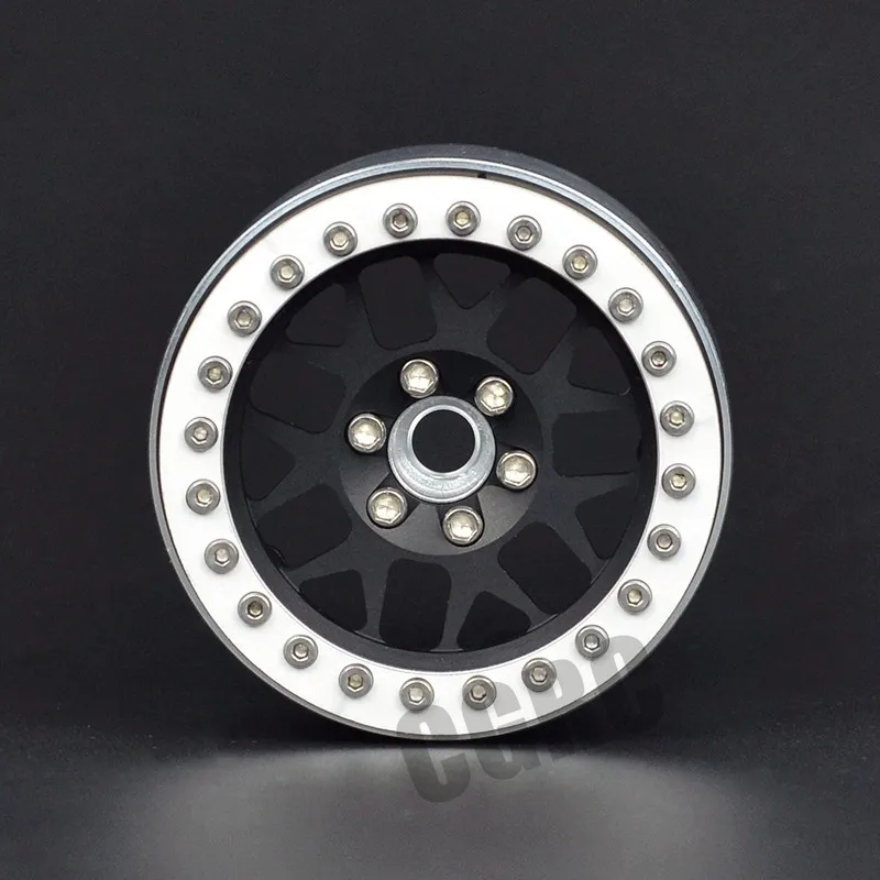 4 шт. 2 дюймов Beadlock металлический обод колеса для 1/10 RC Гусеничный автомобиль TRX4