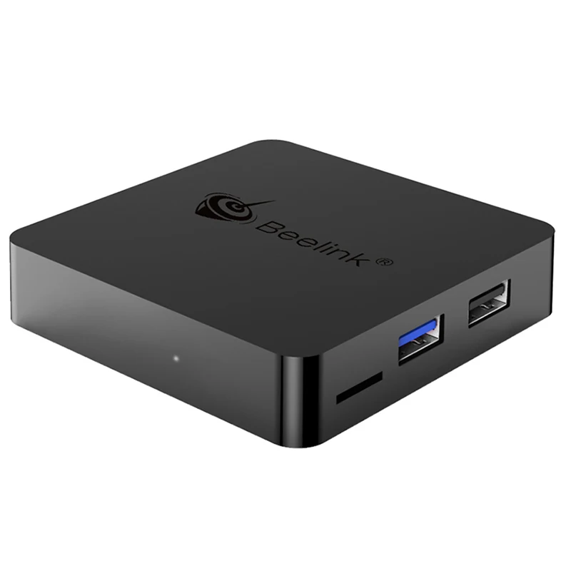 Beelink GTmini Smart TV Box Android 8 1 2 4G поддержка голосового пульта 4K Amlogic S905X2 5 8G WiFi 1000 Мбит/с
