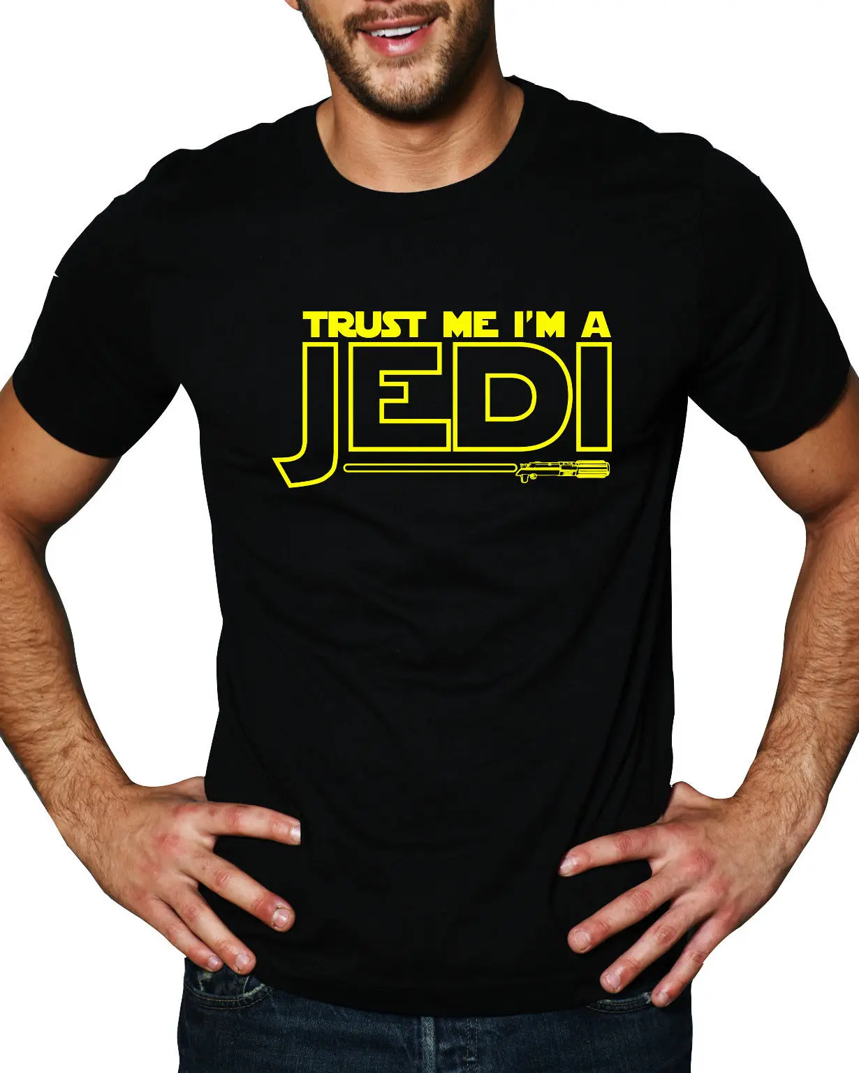Поверьте мне джедаи из Звездных войн Рождественская рубашка final Jedi мужская