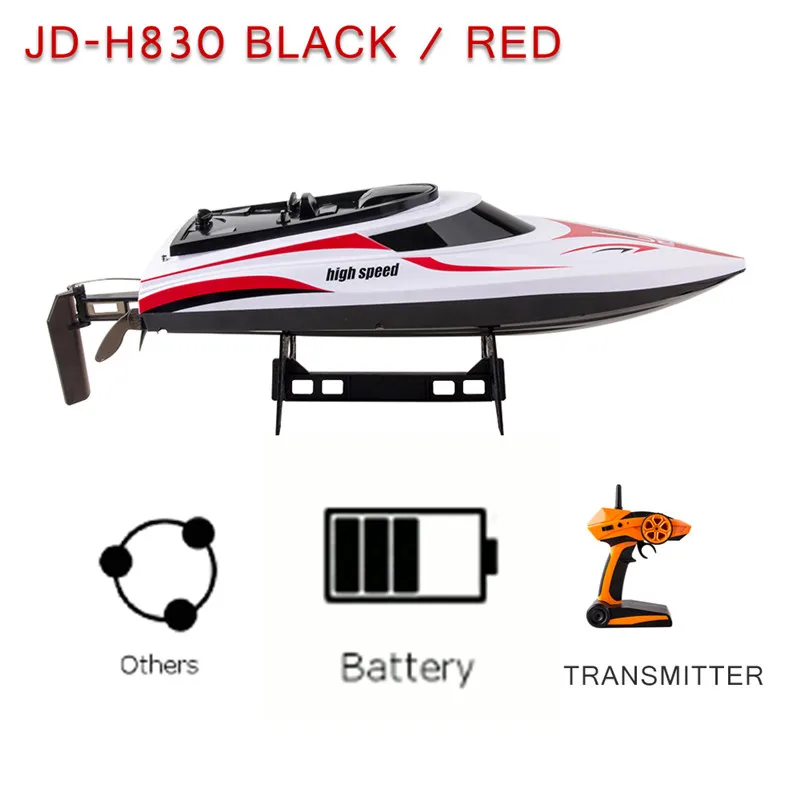 JDRC H830 450 мм 2 4G 25 км/ч Rc лодка электрическая высокоскоростная RTR модель и система