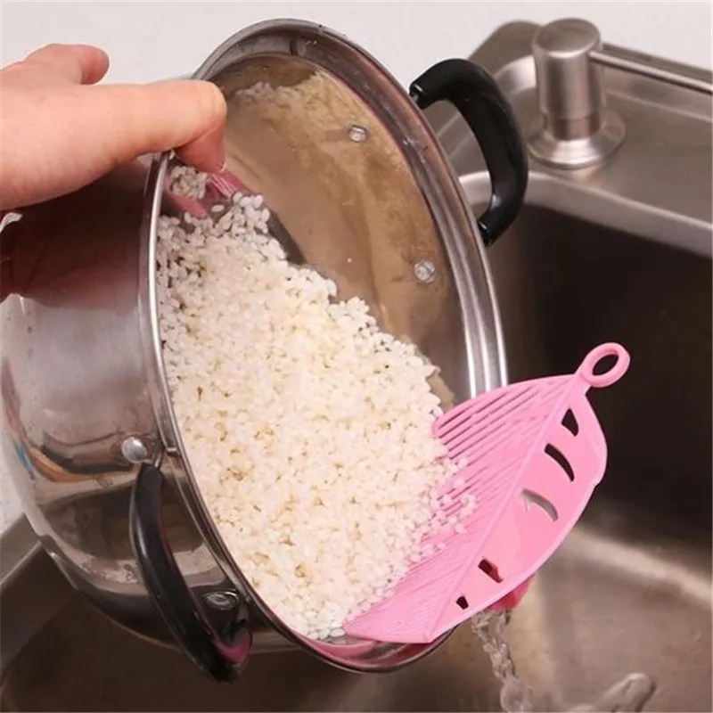 Creative Leaf Shaped Strainers Noodles Forks Multi-function Cooking Shovels Pasta Filter Spoon Kitchen Vegetable Tools | Дом и сад