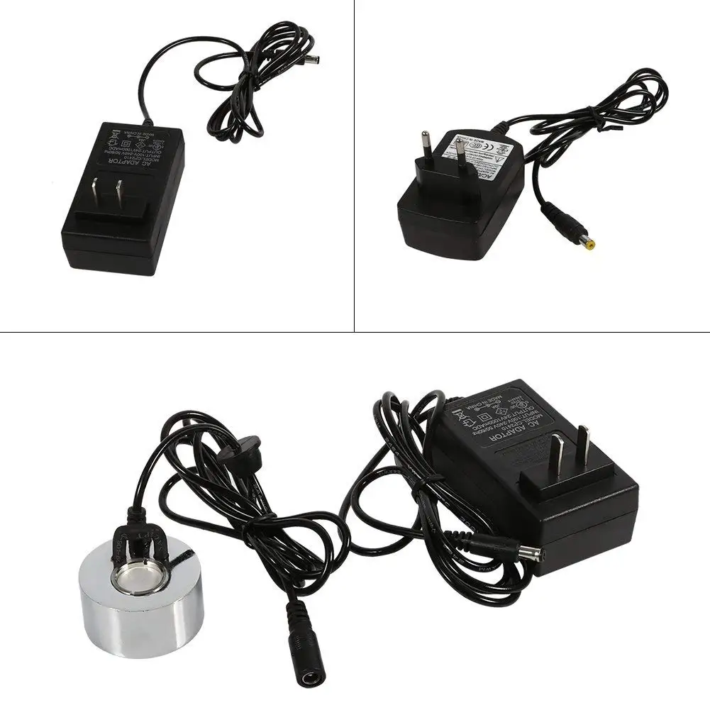 Акция! 24V EU Plug ультразвуковой тумана Fogger Фонтан воды Пруд Rockery аквариум ваза