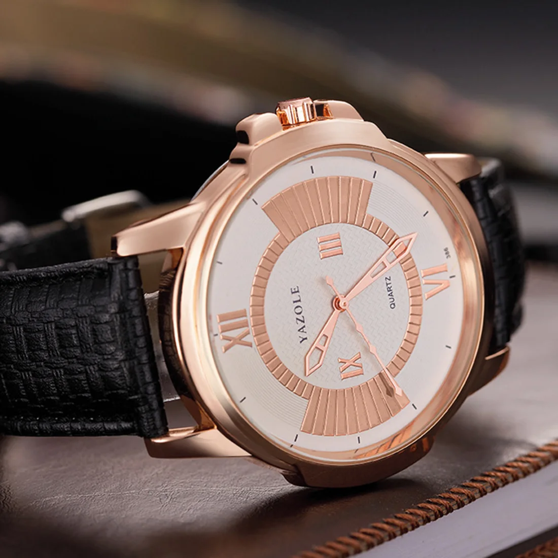 Черный для мужчин часы роскошные нержавеющая сталь кожа бизнес Relojes Hombre Новая