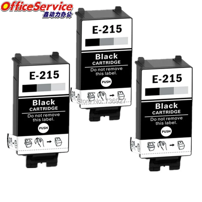 Совместимые чернильные картриджи T215 T215BK T215CL для струйного принтера Epson |