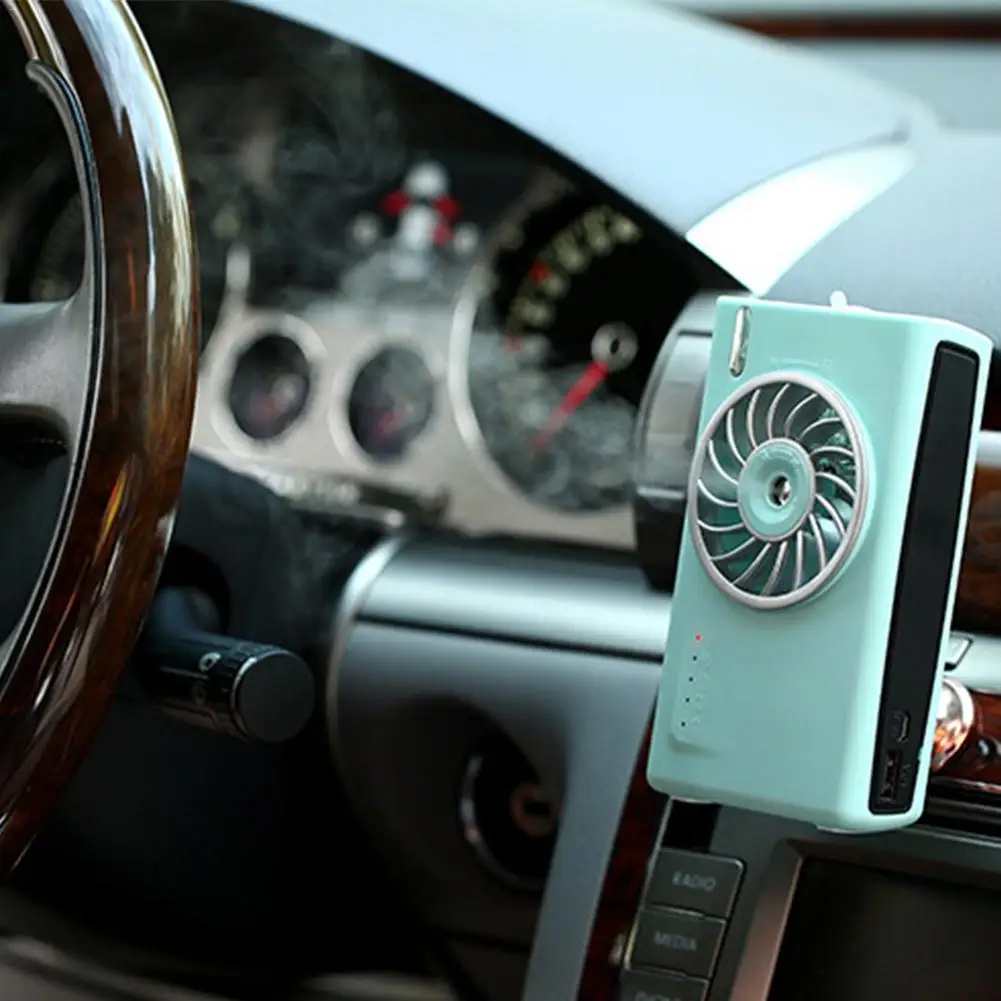Новый автомобильный мини вентилятор USB спрей увлажняющий домашний офис