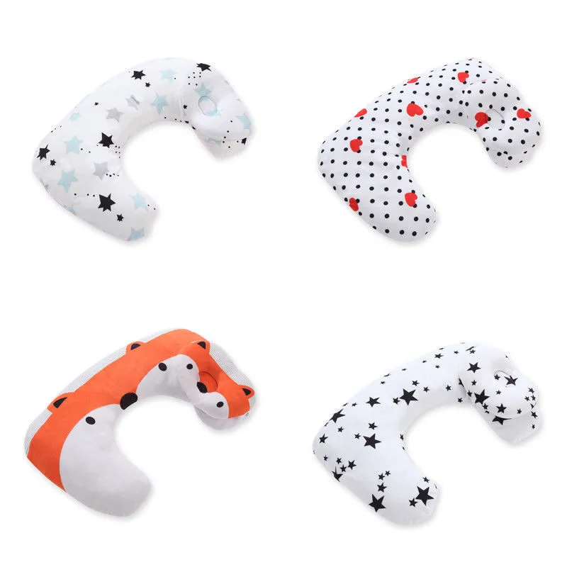 2 шт. u-образная хлопковая Подушка мягкая теплая подушка для кормления грудью