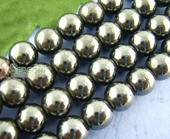 DoreenBeads 30 шт. круглые магнитные бусины для гематита диаметром 10 мм (B00135) yiwu |