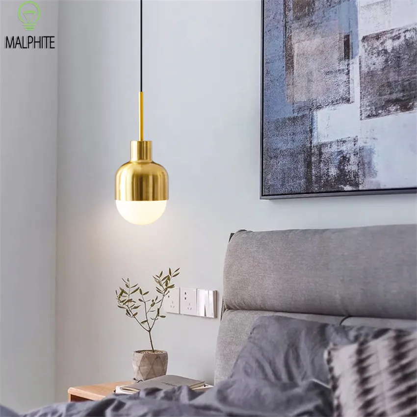 Mordern Led подвесные светильники блеск роскошный Лофт Декор подвесной светильник