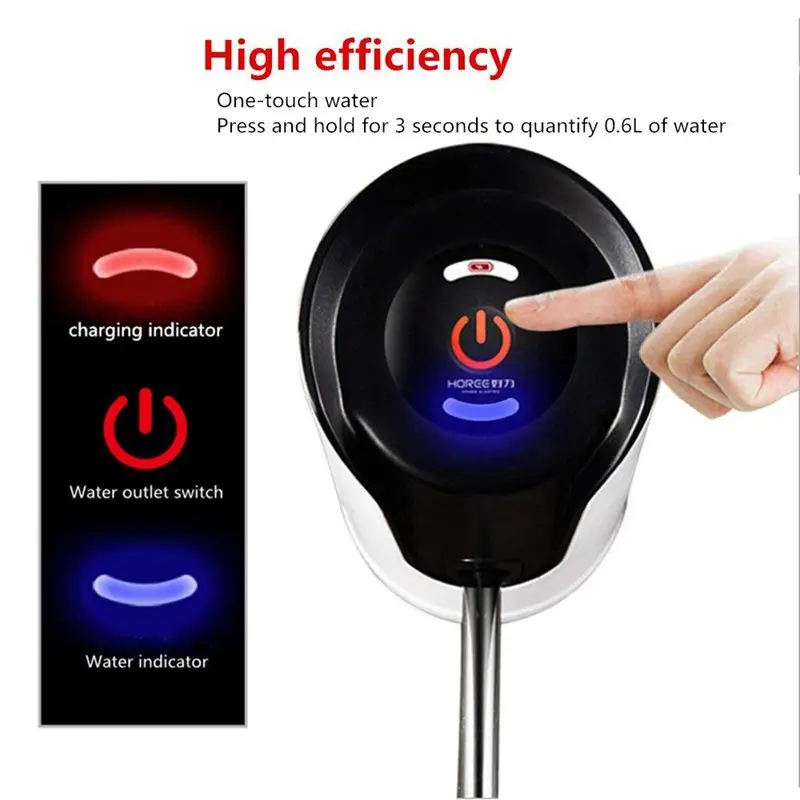 Автоматический насос для питьевой воды электрический Универсальный галлоновый