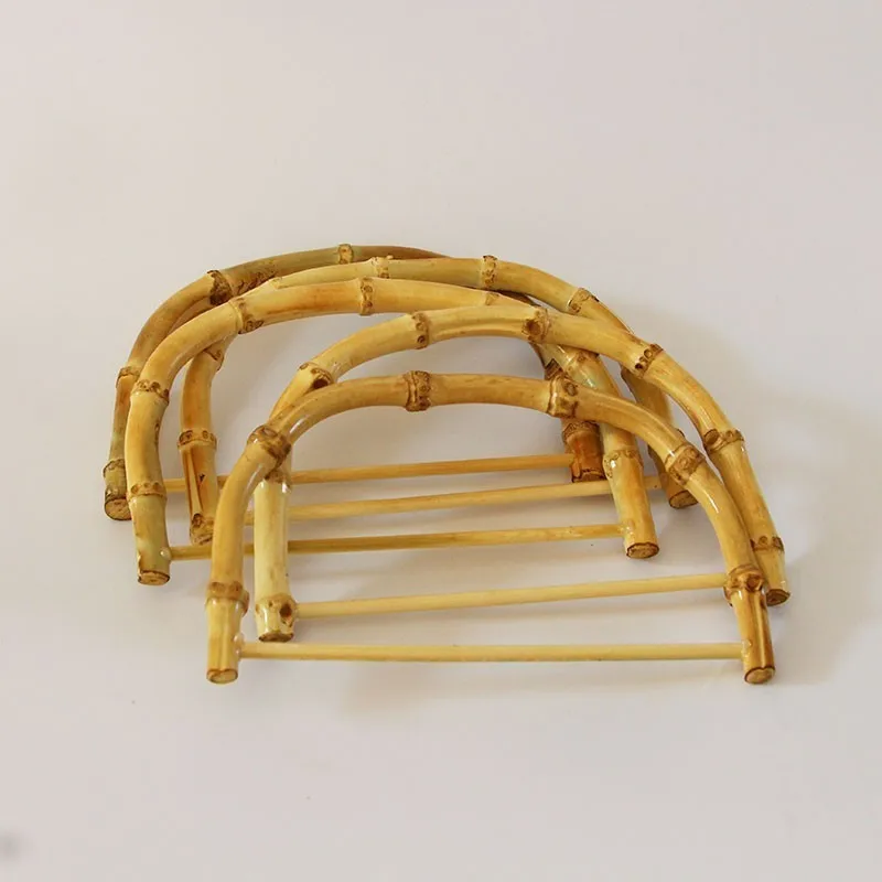 Природа бамбуковая рамка для сумки кошелька вешалка DIY аксессуары ручка сумок