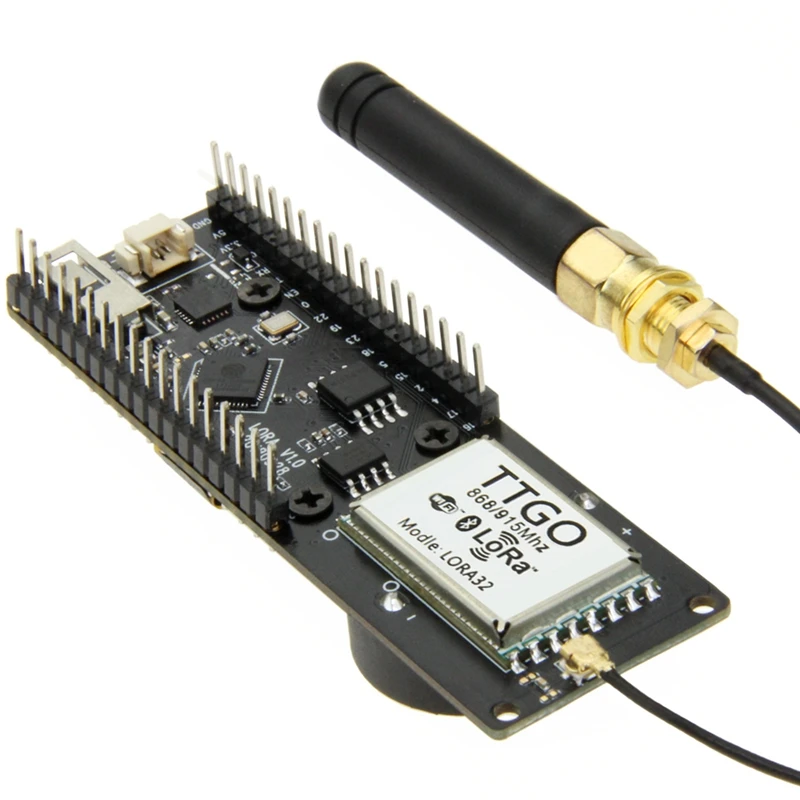 Ttgo T лиса 27Dm Lora32 V1.1 915 МГц Esp32 Lora Oled 0 96 дюймов Bluetooth Wifi Беспроводной модуль Esp 32 USB 5