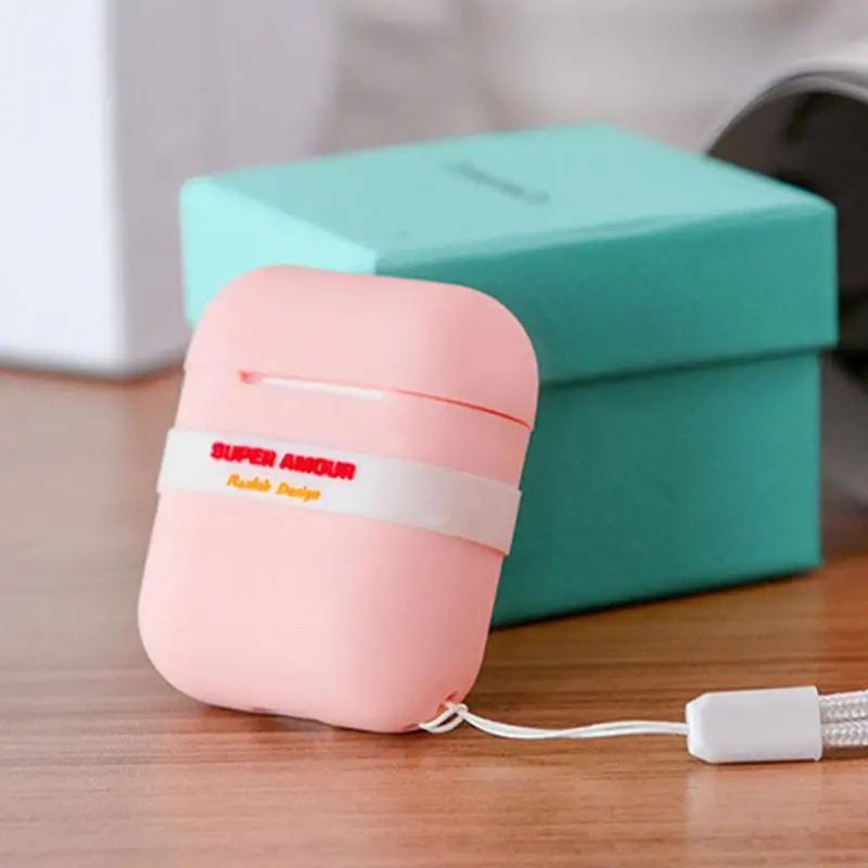 Для AirPods из инновационного силикона мягкий Универсальный анти капля спрей клей