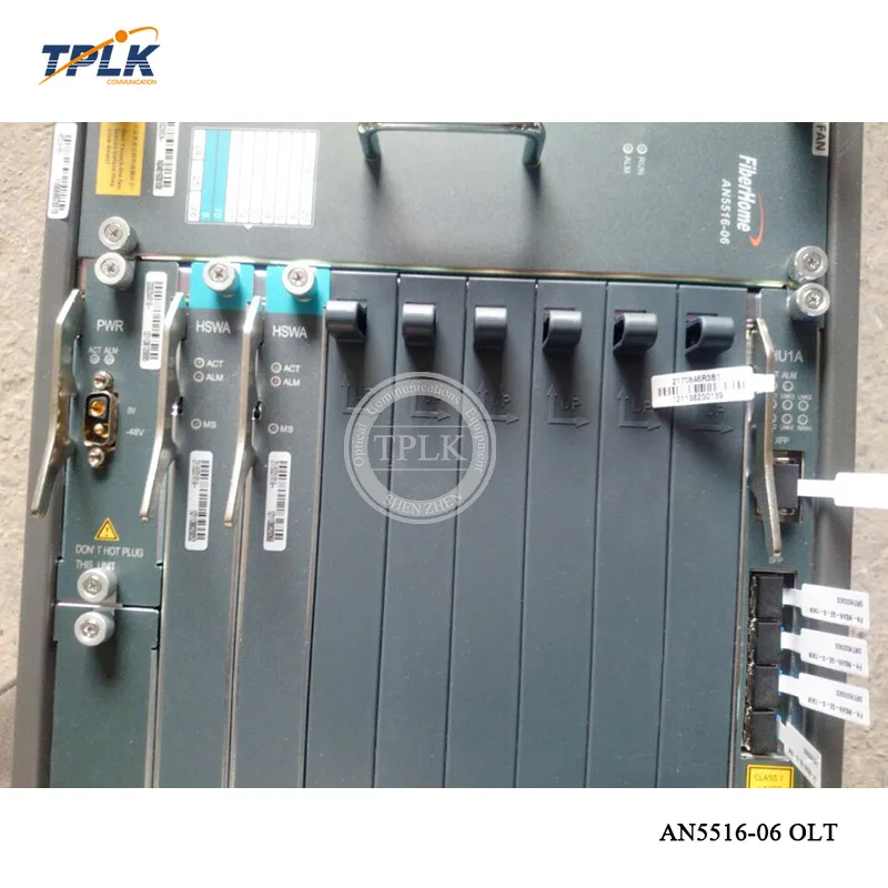 19 дюймов Оригинальный Новый AN5516 06 OLT шасси с 2 * HU2A + HSWA PWR GCOB C и другими аксессуарами