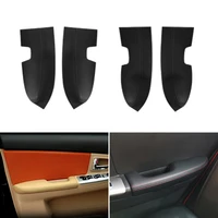 4pcs microfiber leather interior door panel guards door armrest cover trim for kia spectra cerato 2005 2006 2010 2011 2012