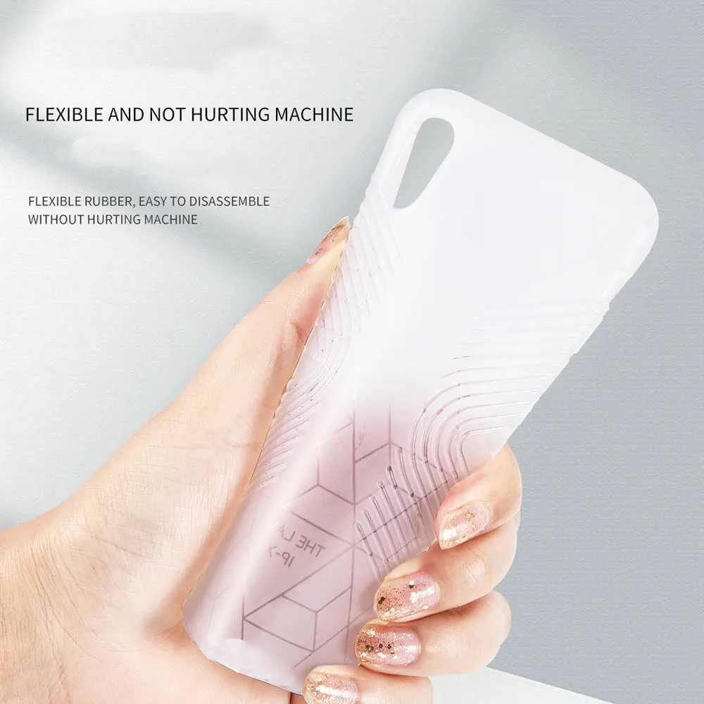 KISSCASE Luxury Anti-fall Phone Cases For iphone XS X Max Case Soft Silicone Back Cover 8 7 6s Plus TPU Shell |