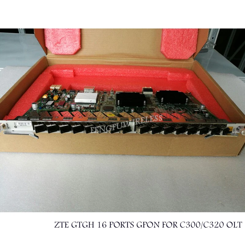Оригинальная новая лучшая цена ZTE GTGH 16 портов GPON плата с B + SFP для OLT C320 C300 GTGHG