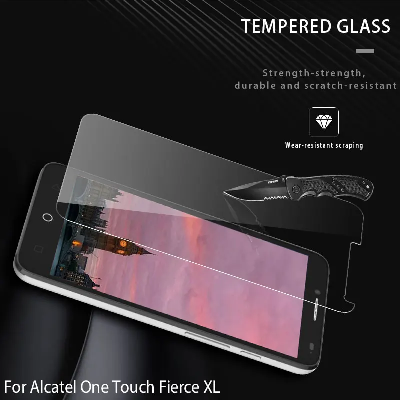 Для Alcatel Pixi 4 0 Pop закаленное стекло Переднее защитная пленка для One Touch Fierce XL Замена