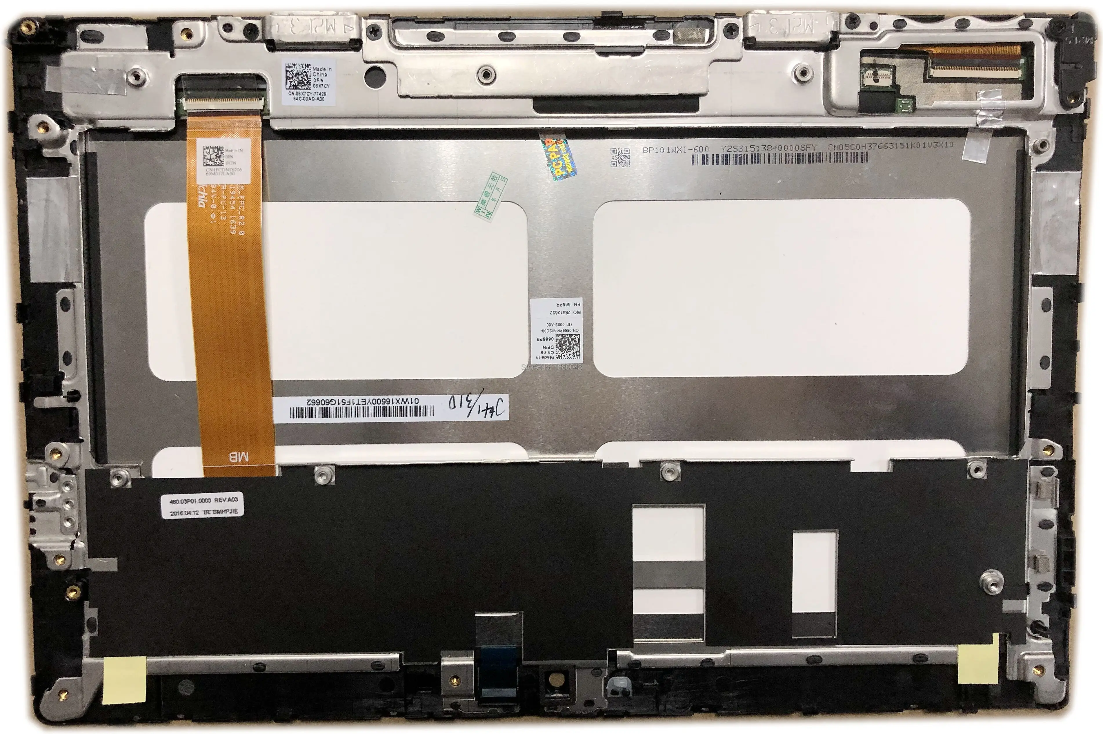 BP101WX1 600 ЖК дисплей светодиодный сенсорный экран стекло дигитайзер сборка для 10 1