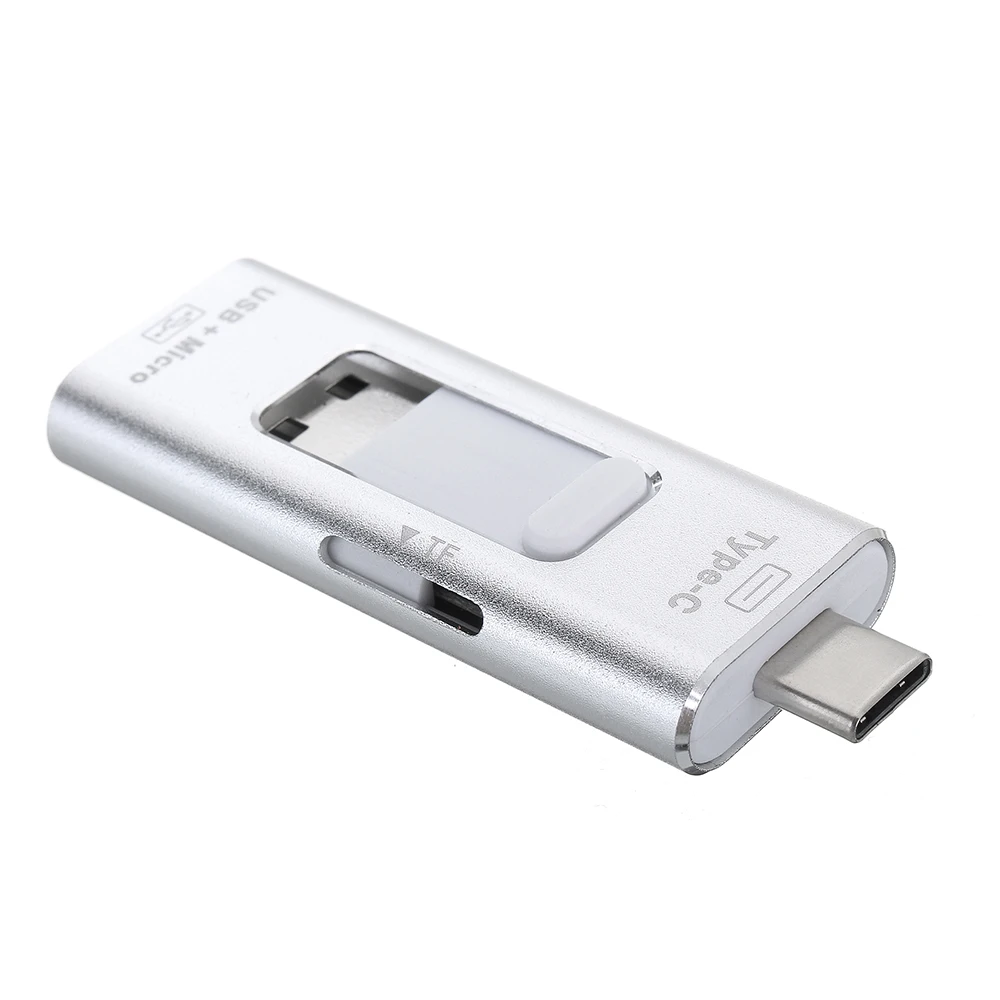 LEORY Memory 3 в 1 устройство для чтения карт памяти Type C Micro/USB 2 0 Micro SD-Card/TF Card OTG Reader iPad/iPhone