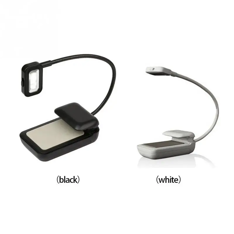 0.5W Portable Flexible Led Book Light Mini Clip-On Bright LED Lamp Reading For Travel Bedroom Reader | Освещение
