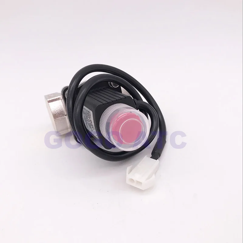 GOGO DN20A ручной сброс 3/4 &quotникелированные латунные газовые аварийные запорные
