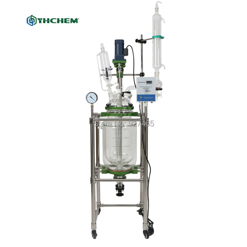 

Lab Jacketed Chemical Glass Reactor 20L Glass Reactor