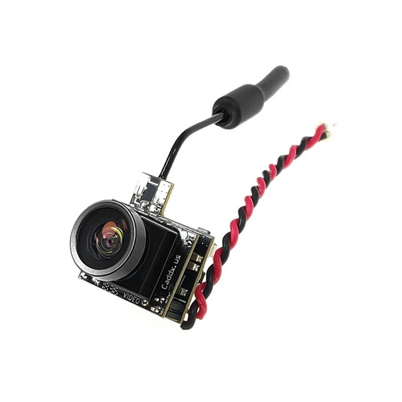 Обновления Caddx Жук V1 5 8 ГГц 48CH 25 МВт CMOS 800TVL 170 градусов Мини FPV Камера AIO