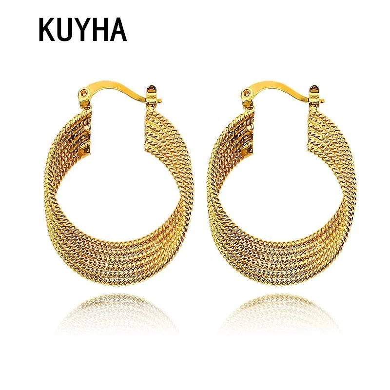 Серьги женские серьги круглые большие дизайнерские геометрические Подвески