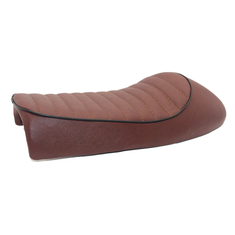 Motorcycle Retro Cafe Racer Seat Saddle Flat Pan Brat Vintage Scramble For Cg125 Cb350 Cb400 Cb500 Cb750 Sr400 Xj Xs Pu L | Автомобили и
