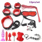 Секс-игрушки для женщин, наручники, кнут, рот, кляп и веревка анальных шариков, Анальная пробка, вибратор, пуля, секс-игрушки для женщин, набор для бондажа