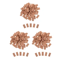 135 scale red clay brick 11x6mm for sand table wall build accessory 150pcs