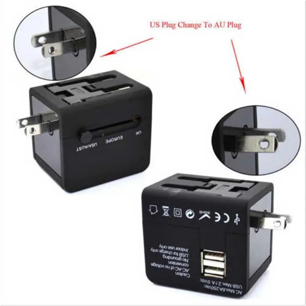Портативный универсальный преобразования разъем Global Travel Generic Plug CE FCC ROHS